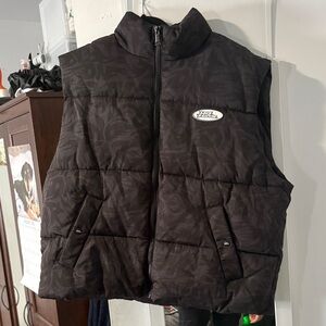 Black Puffer Vest